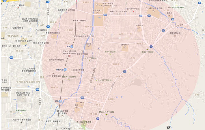金沢南部MAP